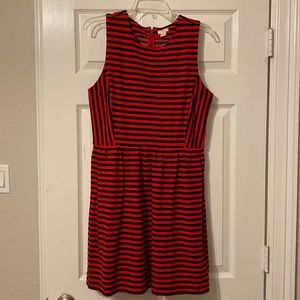 Striped Jcrew Dress
